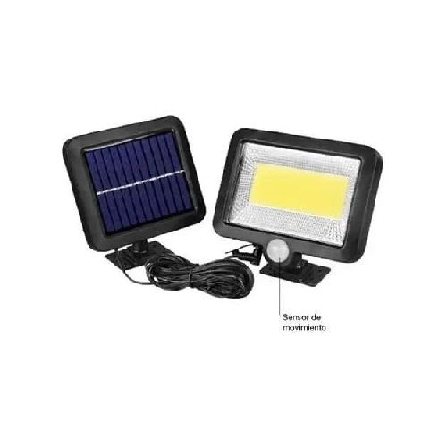 Foco Solar Led 30w con Sensor De Movimiento  