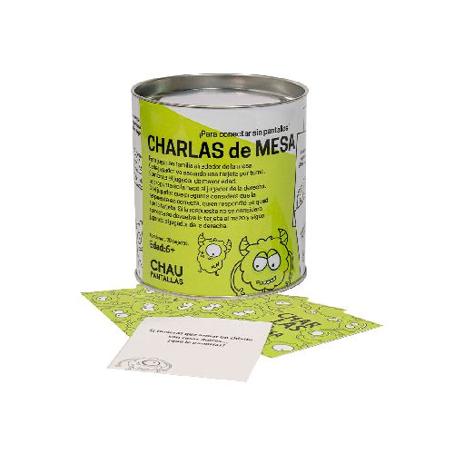 Juego Charlas de Mesa +6 años con 120 Tarjetas  