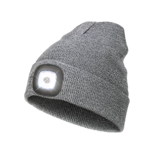 Gorro con Linterna Led Recargable USB  