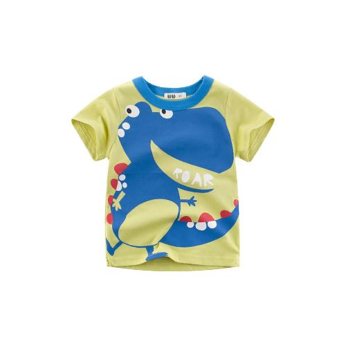 Camiseta Dinosaurio Azul para Niño  