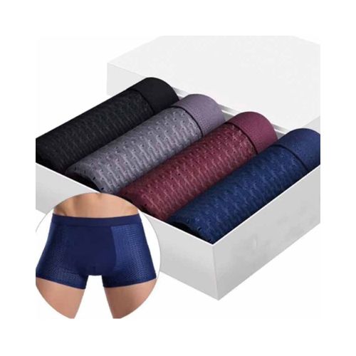 Pack de 4 Boxer de Fibra de Bambú  