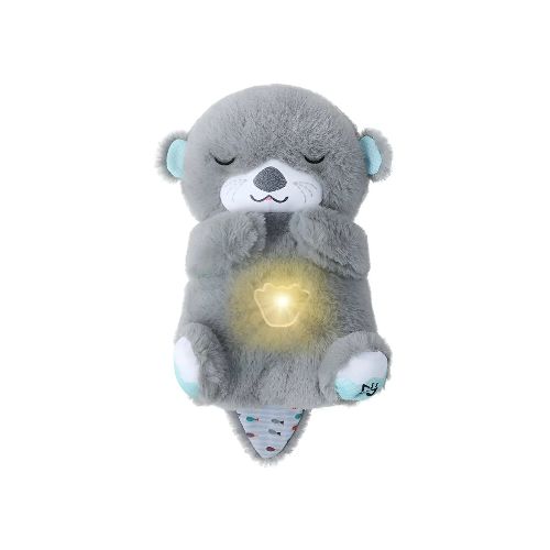 Peluche Nutria Bebé Respira Y Relaja Dormir Niño Tendencia - Color Variante Gris — Atrix