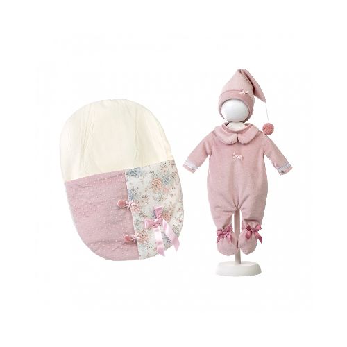 Set Conjunto Muñeca Llorens 40Cm Pijama Gorra Saco Dormir - Variante Modelo Vestido — Atrix