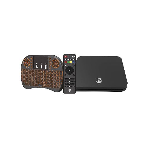 Combo Goldtech Tv Box Gbox Lite 4k Uhd Teclado Inalámbrico — Atrix