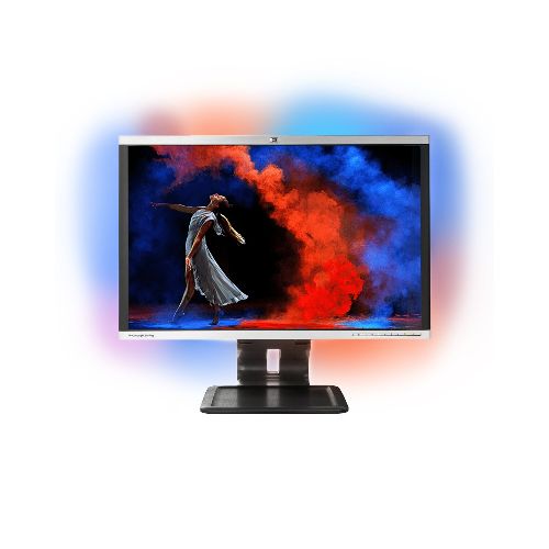 Set Monitor Hp Compaq La2405wg + Cinta Luces Led Rgb 2M — Atrix