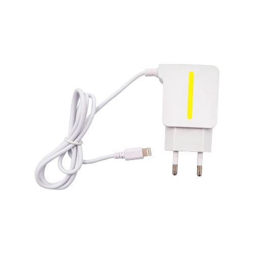 Cargador Rapido 3.1a + Cable Lightning 2 Usb Rapido Pared - Color Variante AMARILLO — Atrix