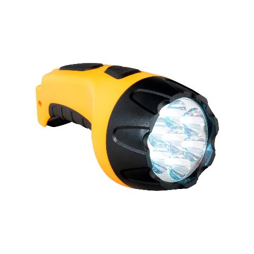 Linterna De Mano Blister 7 Leds Recargable Foco Calidad — Atrix