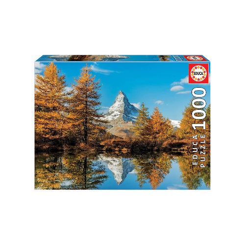 Rompecabeza Educa Puzzle Otoño Monte Cervino 1000 Piezas — Atrix