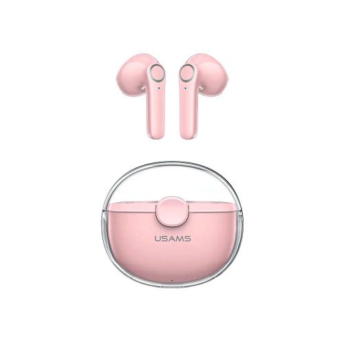 Auricular Inalambrico Usams Tws Bluetooth 5.1 Mini Calidad - Color Variante Rosado — Atrix