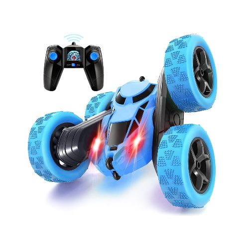 Auto A Control Remoto 360º Acrobático Stunt Juguete 4x4 - Variante Color Azul — Atrix