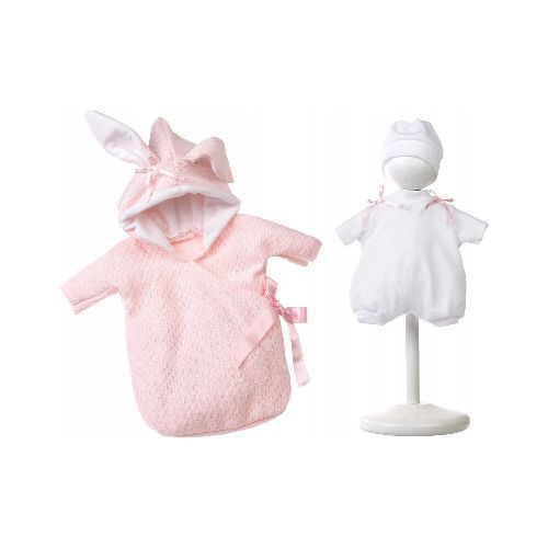 Ropa Conjunto Muñeca Llorens 36 cm Saco Dormir Pijama Conejo - Variante Modelo Vestido — Atrix