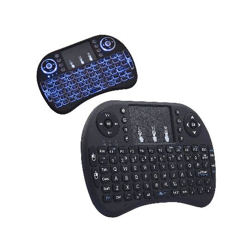 Mini Teclado Inalámbrico Touch Mouse Teclas Retroiluminada  Goldtech