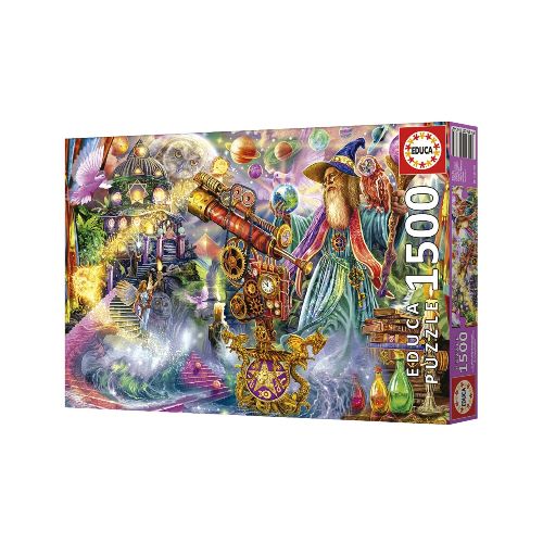 Rompecabeza Puzzle Hechizo De Mago 1500 Piezas Educa — Atrix