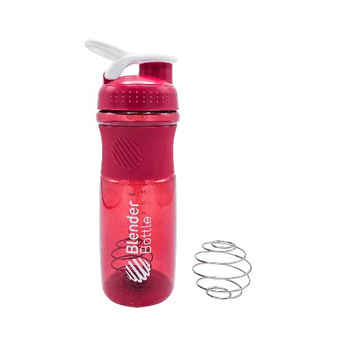 Caramañola Botella Deportiva Mezcladora Shaker Calidad - Variante Color Rojo — Atrix