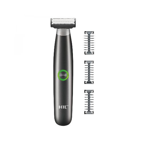 Afeitadora HTC Corta Pelo Barba Cuerpo Recargable GT-288 - Variante Color Negro — Atrix