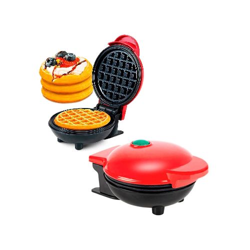 Mini Waflera Maquina Waffle Electrica Antiadherente 350w — Atrix