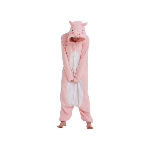 Pijama Cerdito Chanchito Infantil Y Adulto Enterito Plush - Talle Ochenta y cinco — Atrix