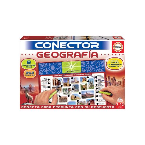 Puzzle Conector Geografía Rompecabezas Didactico Educa — Atrix