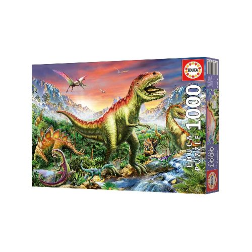 Puzzle Rompecabeza Bosque Jurasico 1000 Piezas Educa — Atrix