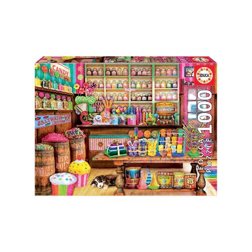 Puzzle Rompecabeza Tienda Dulces Caramelos 1000 Piezas Educa — Atrix