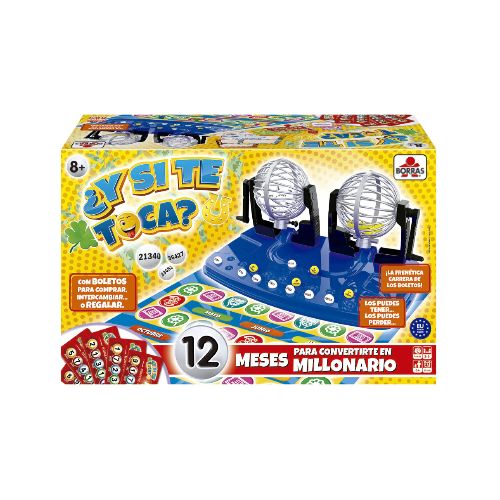 Juego De Mesa Didactico Loteria Con Bolillero Bingo Educa — Atrix