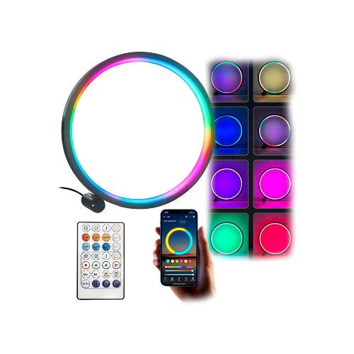 Aro Led Rgb Escritorio Gamer Celular Inalambrico Calidad — Atrix