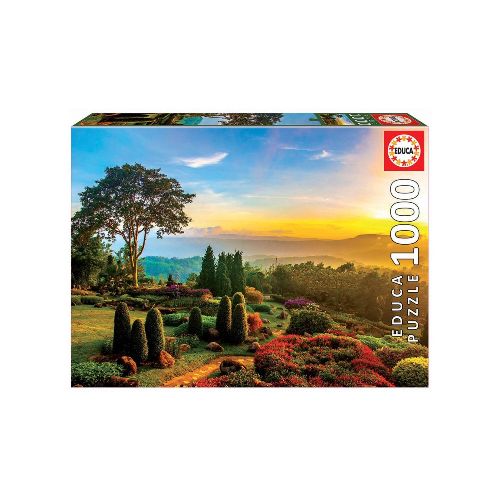 Puzzle Rompecabeza Jardin Precioso Paisaje Educa 1000 Piezas — Atrix