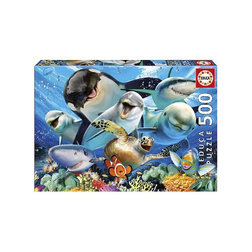 Puzzle Educa Rompecabeza Selfie Bajo Agua 500 Piezas Educa — Atrix