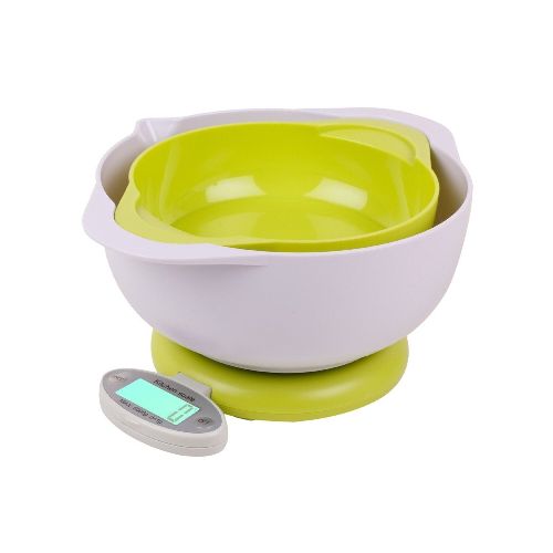 Balanza De Cocina Digital Plegable Hasta 5kg Con Dos Bowls — Atrix