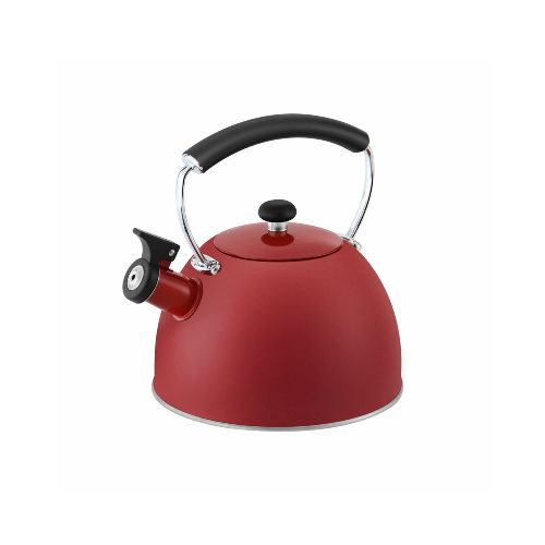 Caldera con Silbador - 2.5 L s - Rojo — Rustico Hogar