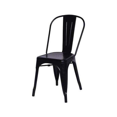 Silla Tolix - Negro — Rustico Hogar