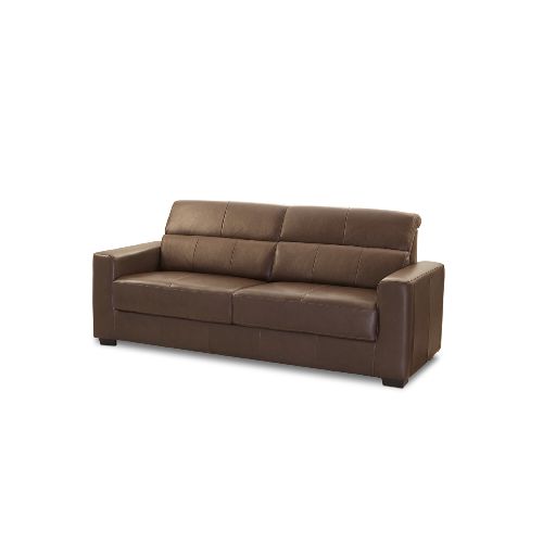 Sillón 100% Cuero - 2 Cuerpos - Sublime - Caramelo — Rustico Hogar