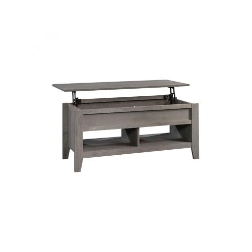 Mesa Ratona Articulada - Sauder - Linea Dakota Pass - Gris — Rustico Hogar