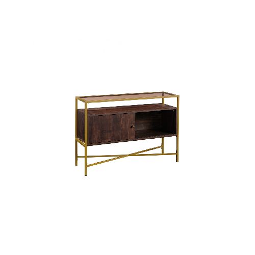 Mesa de Arrime con Estante - Sauder - Linea Harper Heights — Rustico Hogar