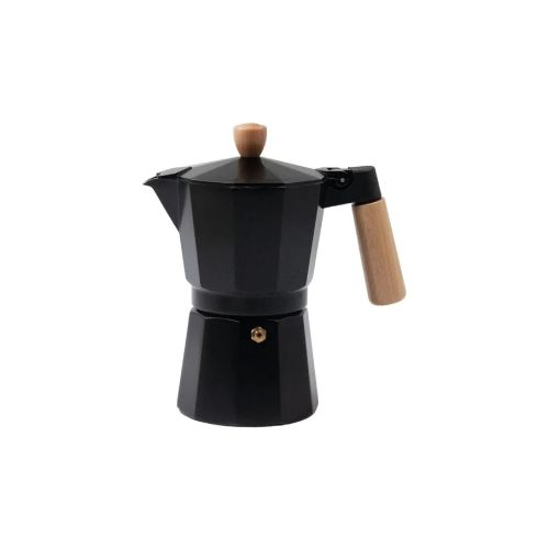 Cafetera Italiana - 300 Ml - Negro — Rustico Hogar