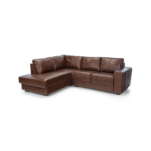 Sillón Lux - 3 Cuerpos - Caramelo - Chaise Derecho — Rustico Hogar