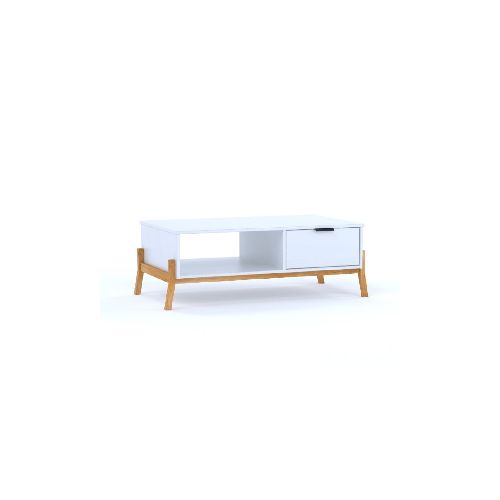 Mesa de living - Linea Japon - Blanco — Rustico Hogar