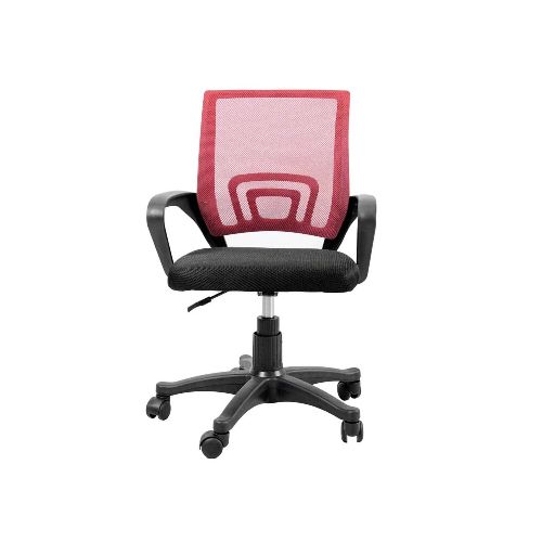 Silla de Escritorio - Malla HY-520P - Rojo — Rustico Hogar