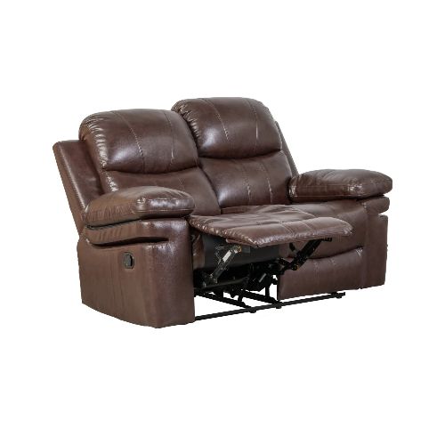 Poltrona Reclinable - 2 Cuerpos Pu MR2138 - Marron — Rustico Hogar