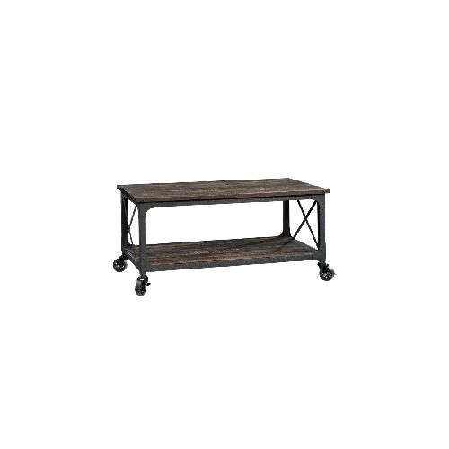 Mesa Ratona con Ruedas - Sauder - Steel River — Rustico Hogar