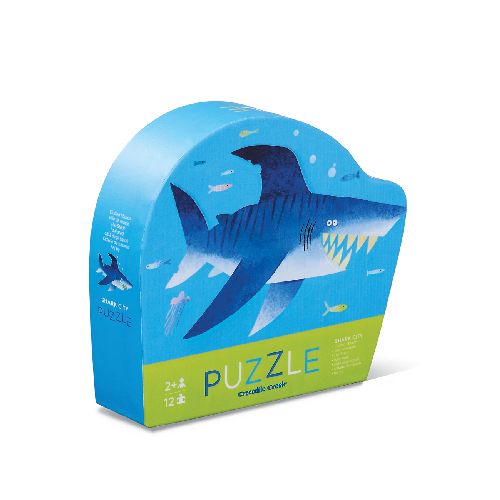 Juguetes / Puzzles Crocodile Creek Mini Puzzle 12pz Tiburones