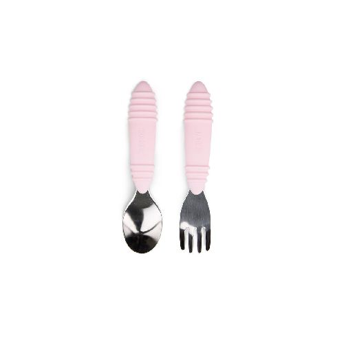 SALE / Alimentación BUMKINS Set Cubiertos Rosa