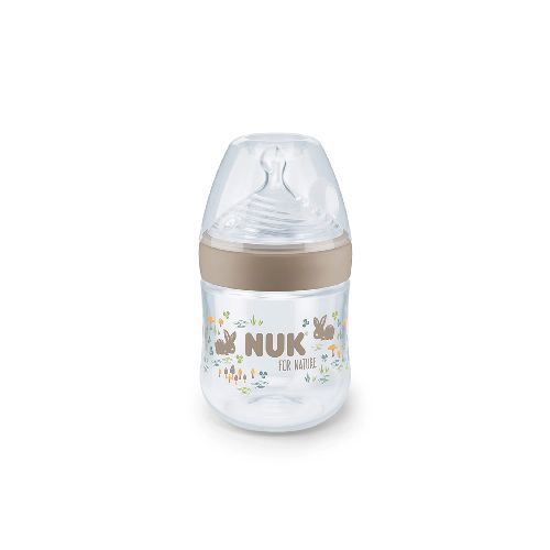 Lactancia / Biberones y accesorios Nuk For Nature Biberón 150ml Silicona Crema