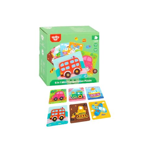 Juguetes / Puzzles Tooky Toy PUZZLE TRANSPORTES