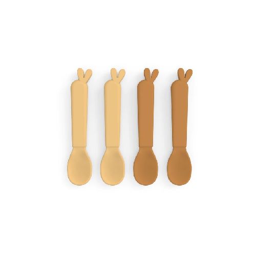 Alimentación / Cubiertos Done by deer Kiddish spoon 4-pack Lalee Mustard