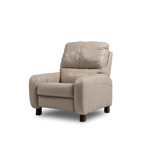 Butaca Brickell (Reclinable) - Cuero Básico - 519 (Beige) — NYR Uruguay