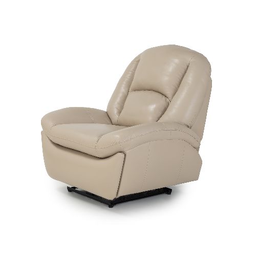 Butaca Cozy (Reclinable eléctrica) - Cuero Básico - 519 (Beige) — NYR Uruguay