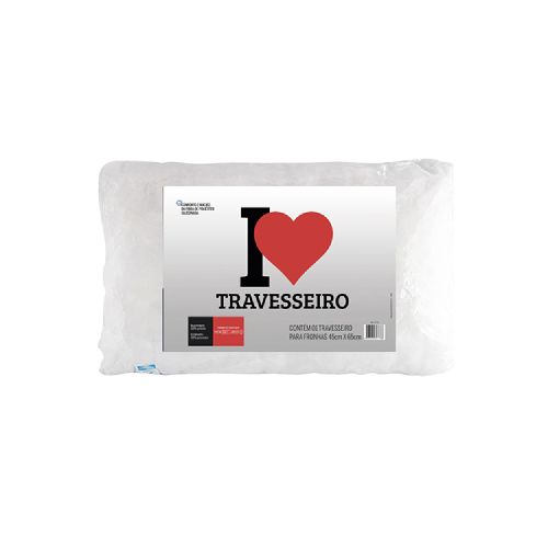 Lo quiero todo - ALMOHADA I LOVE TRAVESSEIRO  FIBRA 45X65CM