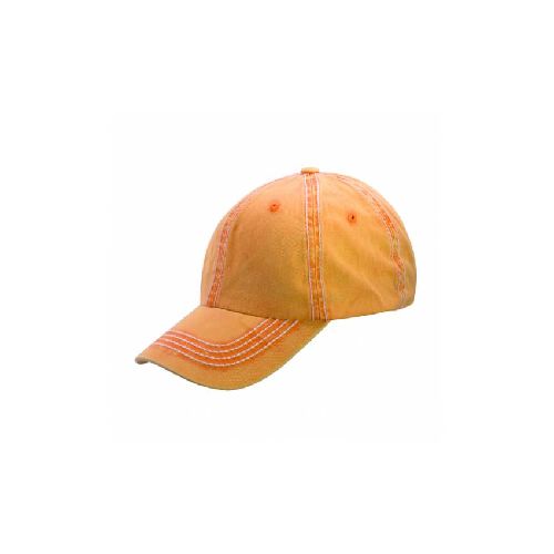 Gorro Con Visera Naranja Claro  