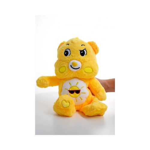 Peluche Osito Mimosito Cariñoso Amarillo Felpa Suave y Brillante 30 cm  